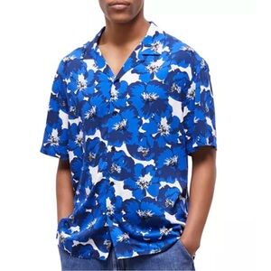 THE KOOPLES Summer Party Floral Button Down Shirt